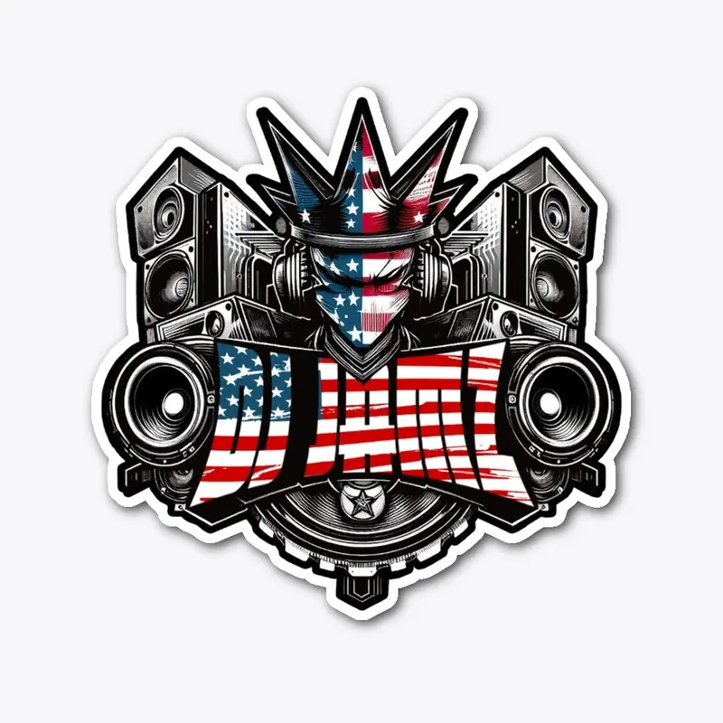 DJ JAMZ Patriot Logo 2024